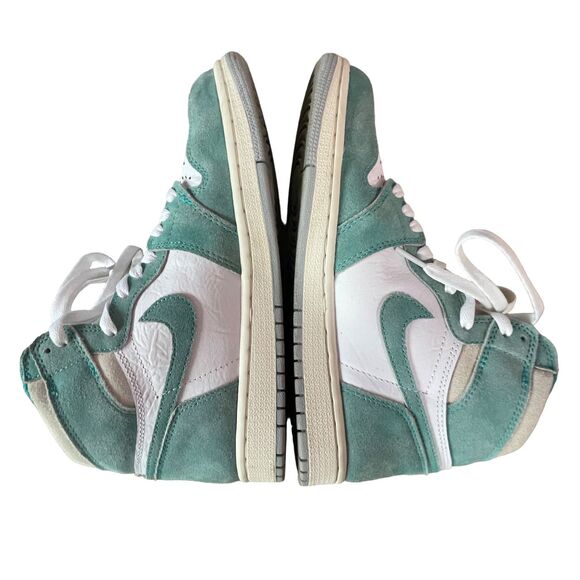 Nike Air Jordan 1 High OG Turbo Green Mens Size 7 555088-311 Retro - Picture 5 of 7